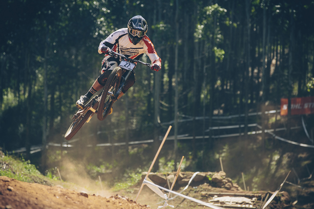 Madison Saracen Factory Race Team at UCI MTB World Cup 2014 in ...