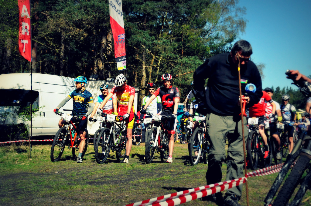 Gorrick Spring Series 2014 Round 4, 13.04.2014.
In line, seconds before the start signal.