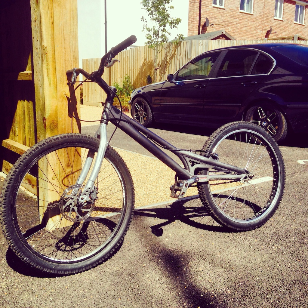 My new trials bike. 
24/7 Holroyd :-)