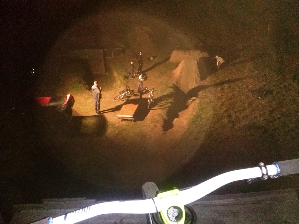 Night riding and digging