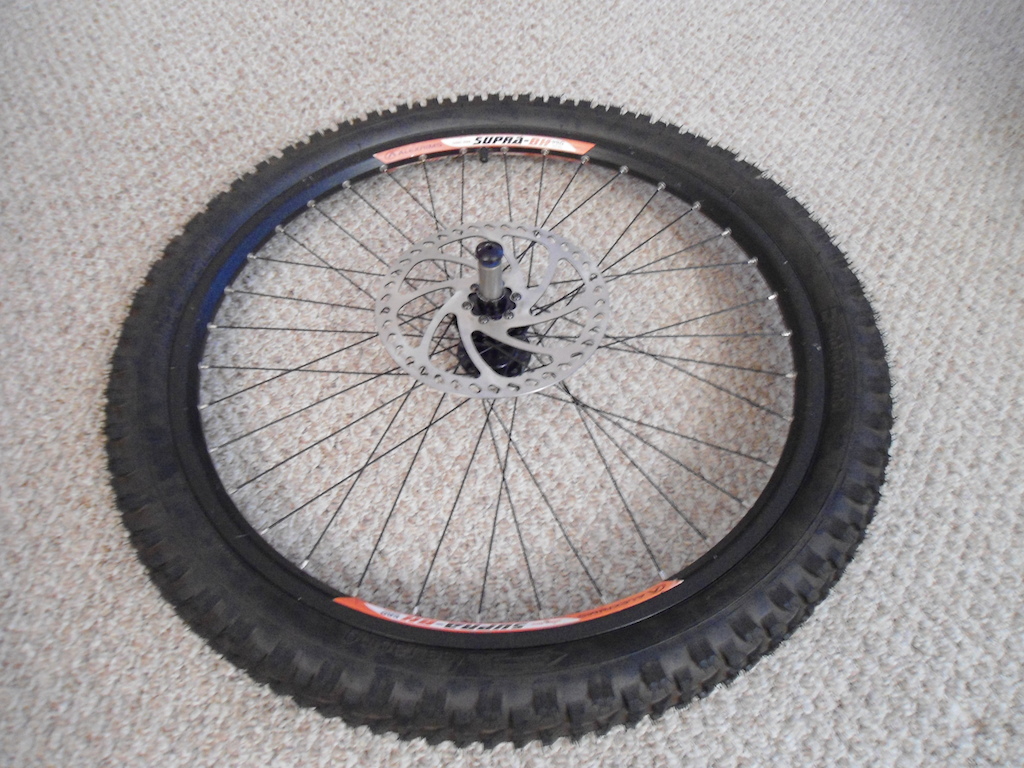 0 Super Duty 36H Front Wheel &amp; Tire with Disc