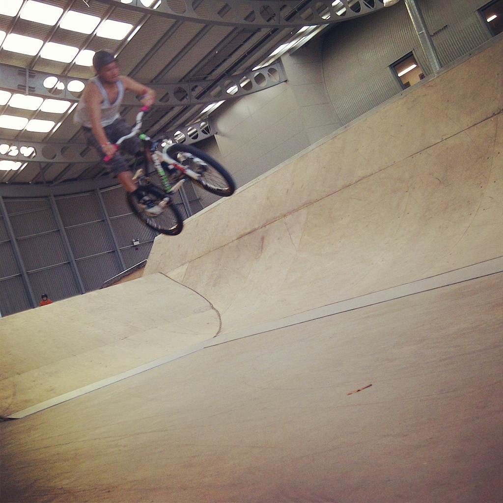 first indoor park experience, it was a good day.