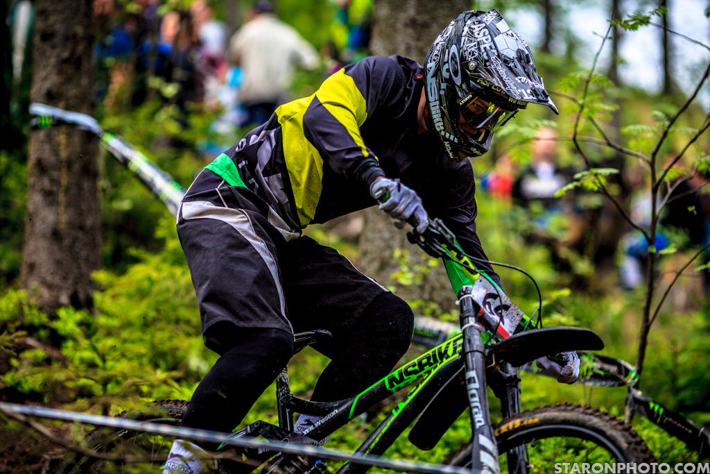 Will Weston - 5th place in the Juniors at the Diverse Downhill Contest UCI C1 DH race