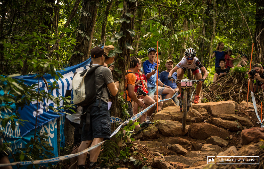 Emily in Cairns as WC XC #2 2014