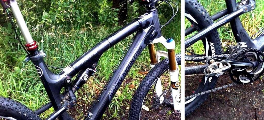 Stolen and now recovered Rocky Mountain