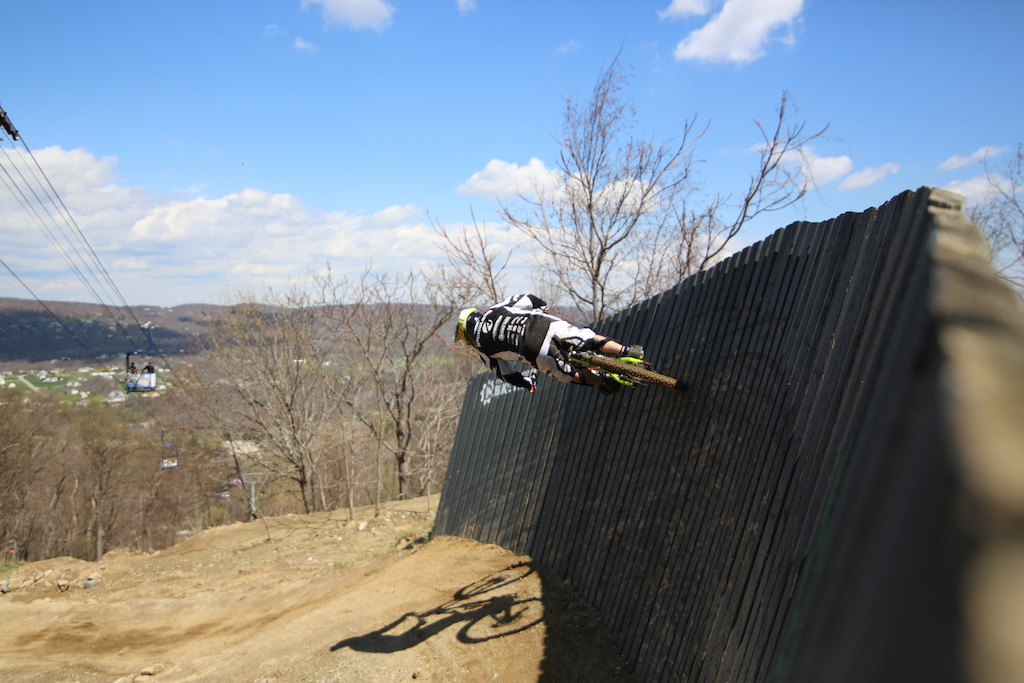 Taking the high road.  Photo: David Tufino