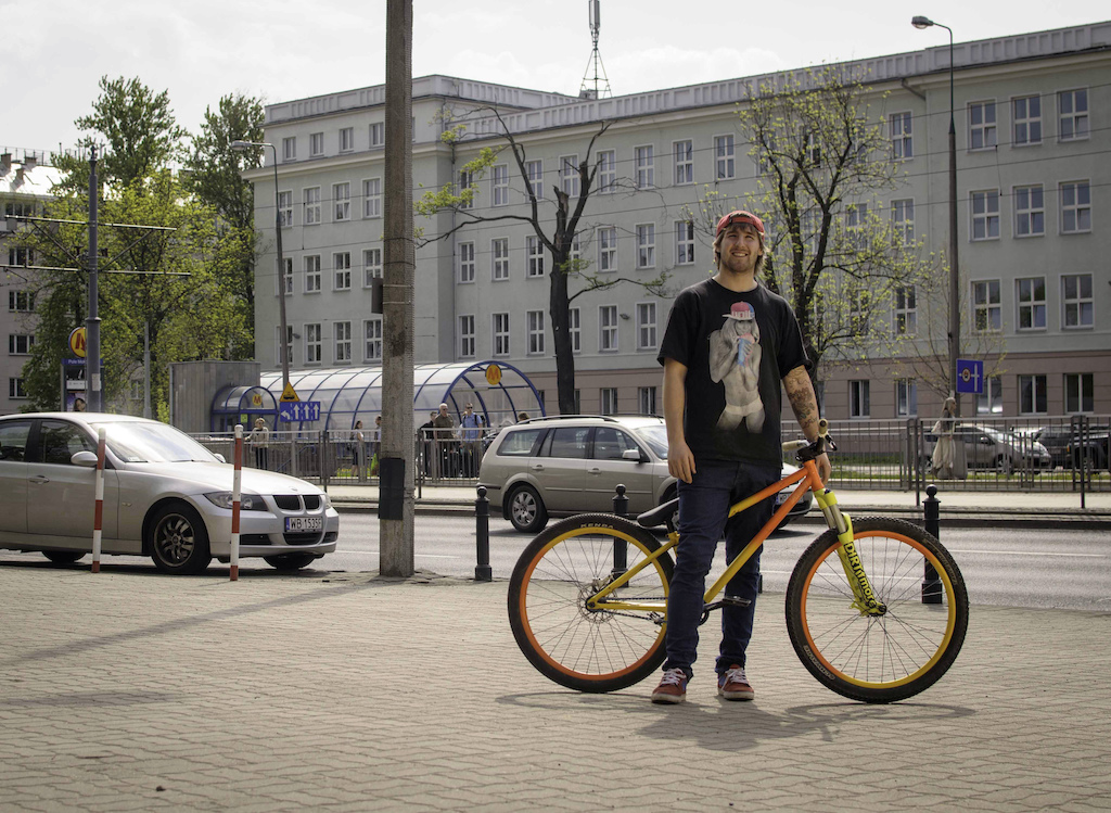 Piotrek Krajewski at RideYourWay in Warsaw, Poland photo by dart