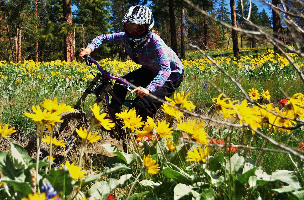 Ana Sanborn at Stairway in Wenatchee, Washington, United States photo by NWBorn Pinkbike