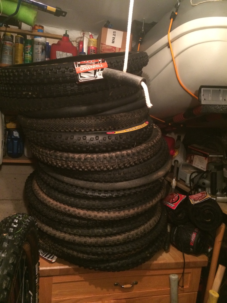 Too many tires