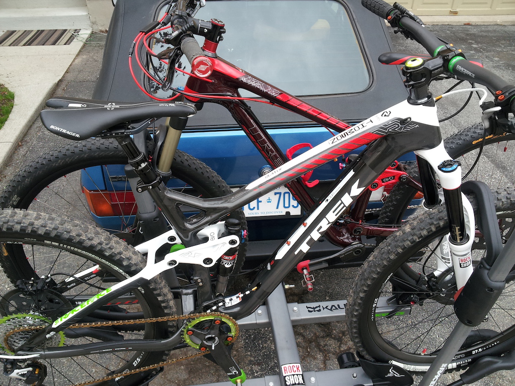 Trek Trek!! Rollin out on a couple of 9.8s.....whats on your rack
 this weekend?