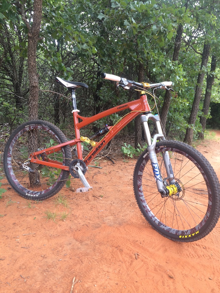 The first ride on the Transition Covert at Draper MTB trails.