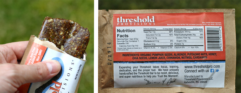 Threshold Provisions energy bar review test