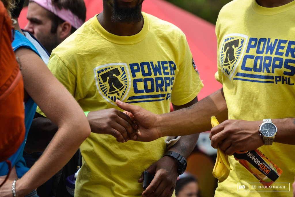 The Power Corps PHL were an integral part of getting work done on the track. Many of them are planning on getting bikes and into the sport going forward.