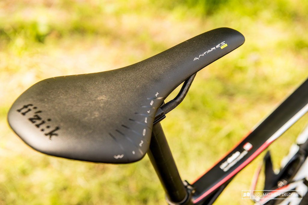 The Fizik Antares is Absalon s saddle of choice.