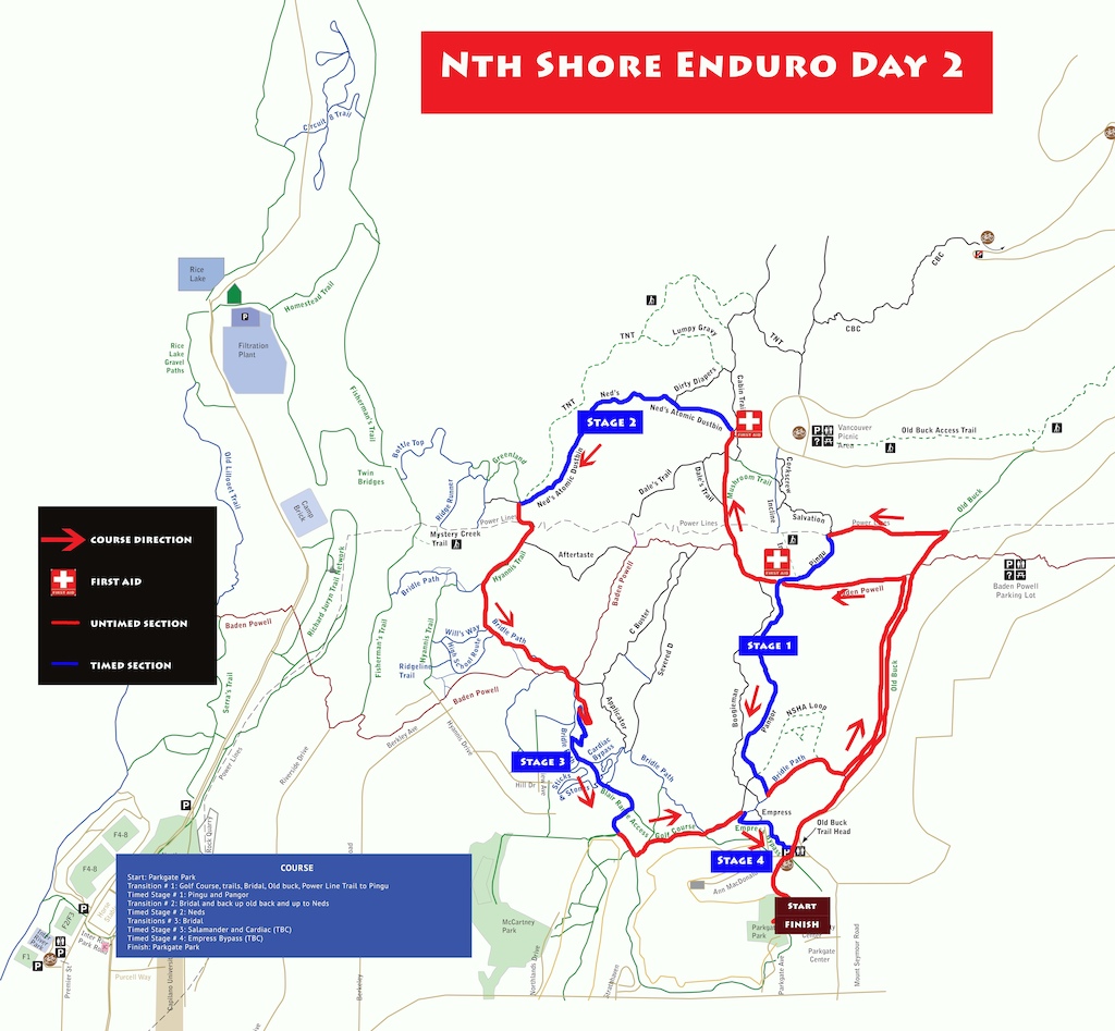 BC Enduro - North Shore Maps 2014 - Day 2