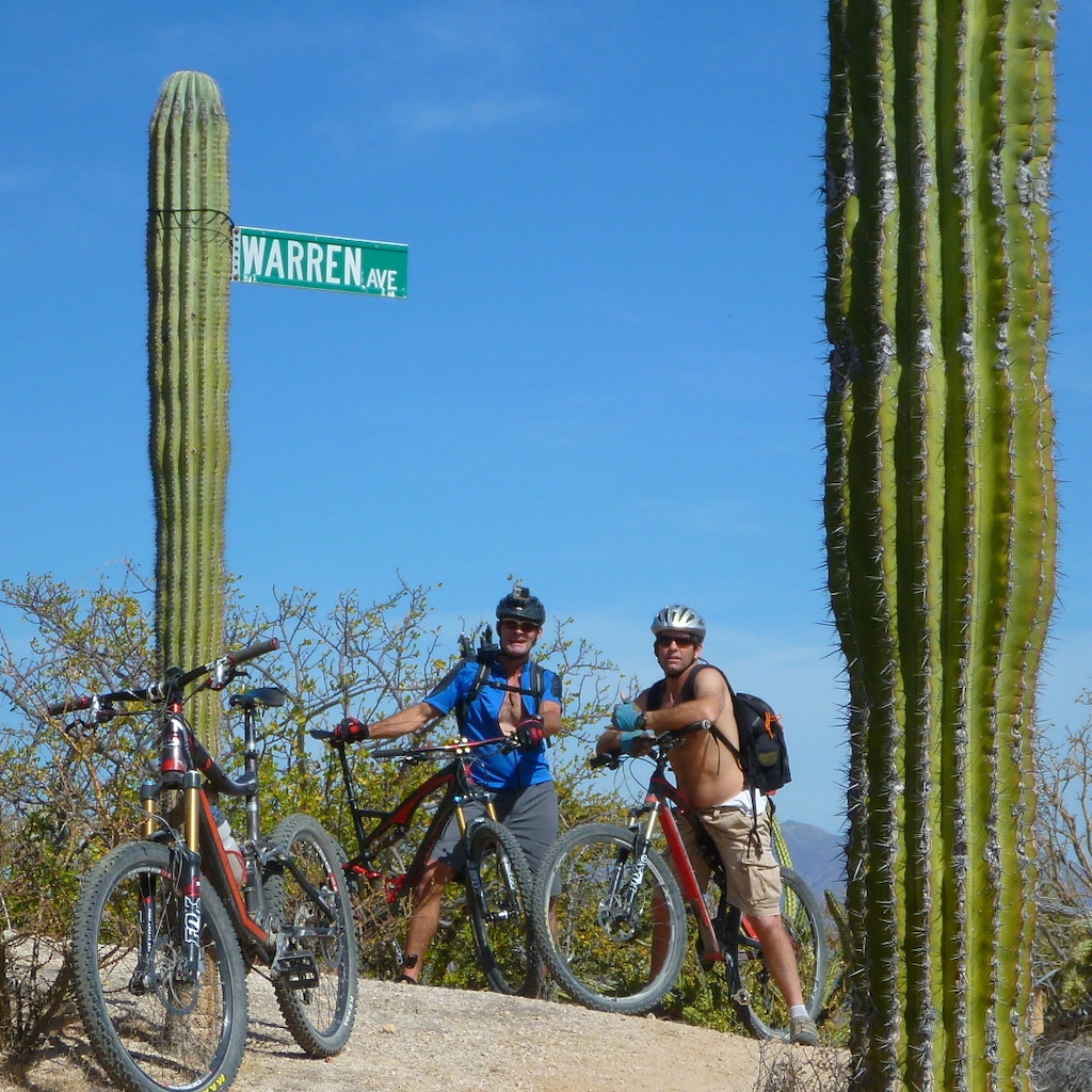 On the Warren Ave trail in La Ventana / El Sargento, Baja.