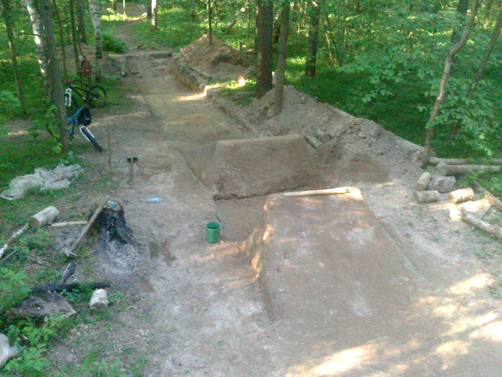 Dirt Jump, Building, Digging,Trail Tuilding, 4x