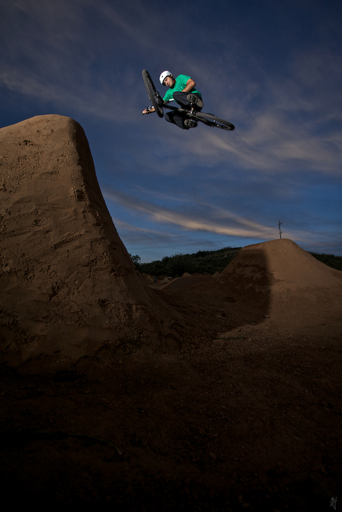 evening session at PC dirt jumps