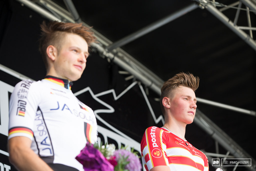 Luca Schwarzbauer and Simon Andreassen might just share the same hairdresser.