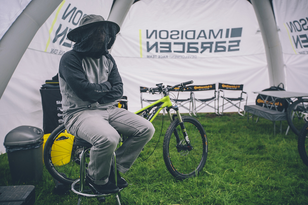 Madison Saracen Development Race Team // British Downhill Series - Forest of Ae ~ Inches to Glory: Find the article live on Pinkbike now - Photo: Laurence Crossman-Emms