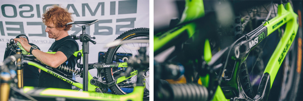 Madison Saracen Development Race Team // British Downhill Series - Forest of Ae ~ Inches to Glory: Find the article live on Pinkbike now - Photo: Laurence Crossman-Emms