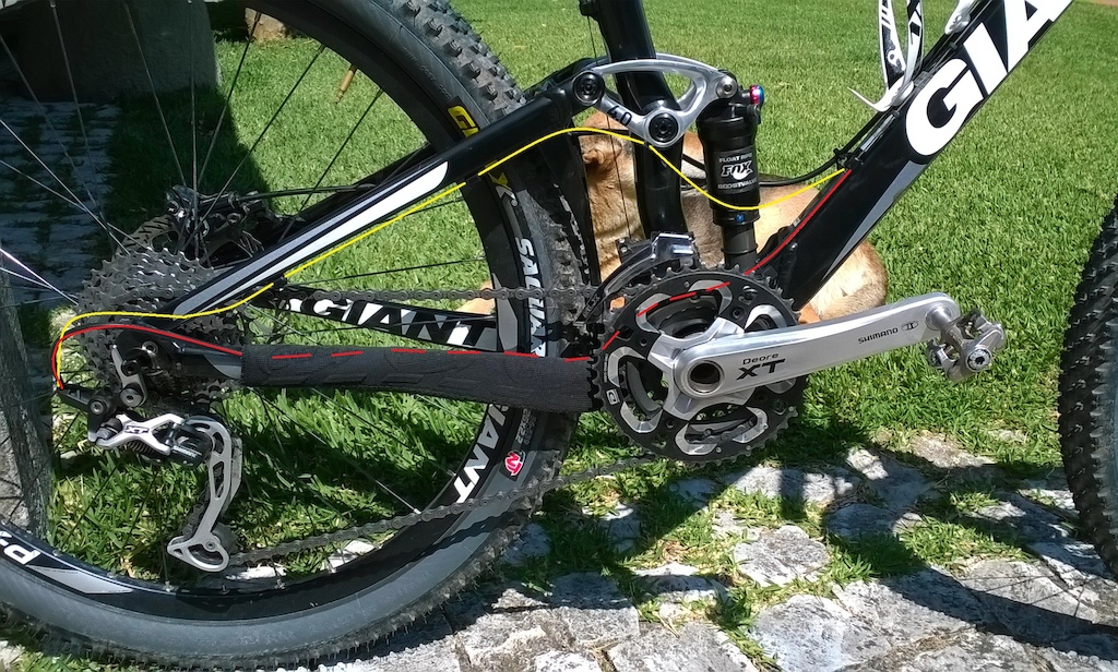 New Cable Routing for Giant Anthem X 26er (2011)