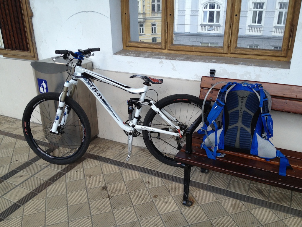 This should be a fun trip. Backpack and gear, bike and a train ticket. Off to explore some mountains