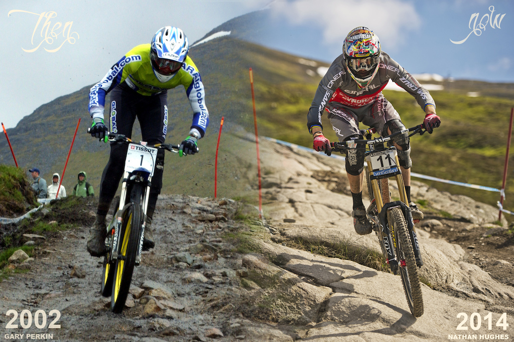 DH timewarp on Greg s 100th WC. Thanks to Gary Perkin for the vintage shot.