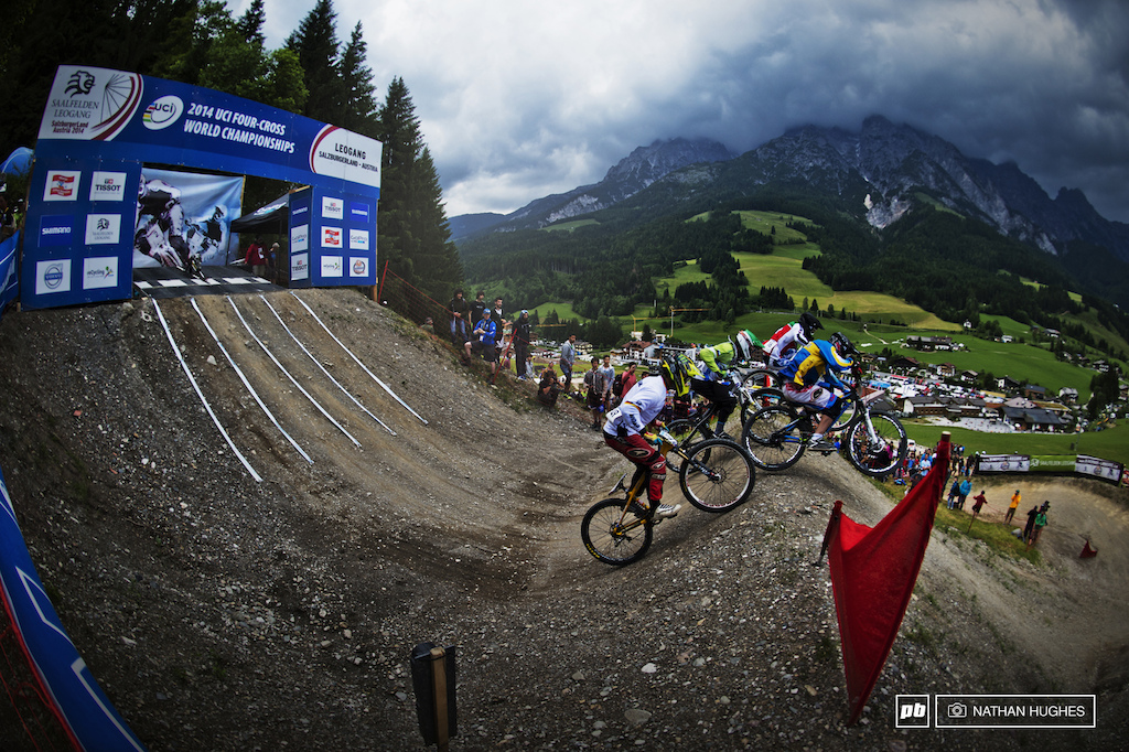 Iconic 4x scenes from the Leogang the finest backdrop in the World.
