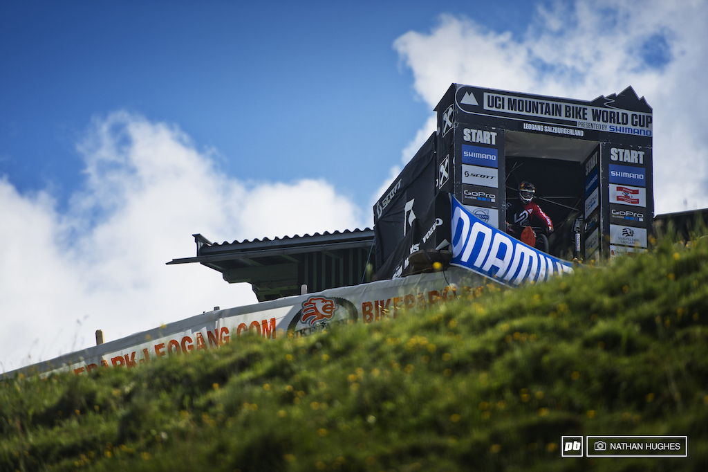 Shots from Qualifying at Leogang.