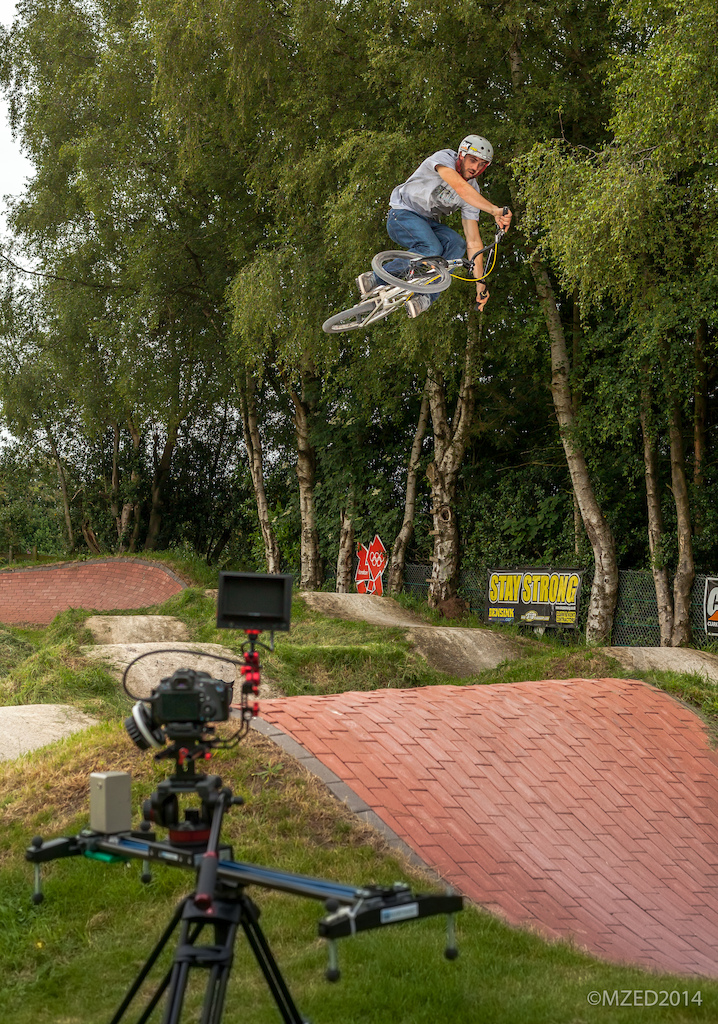 A snap I caught of Tuffie laying a Euro on the Pro-line at C&amp;K's epic backyard compound.
Edit in production.
