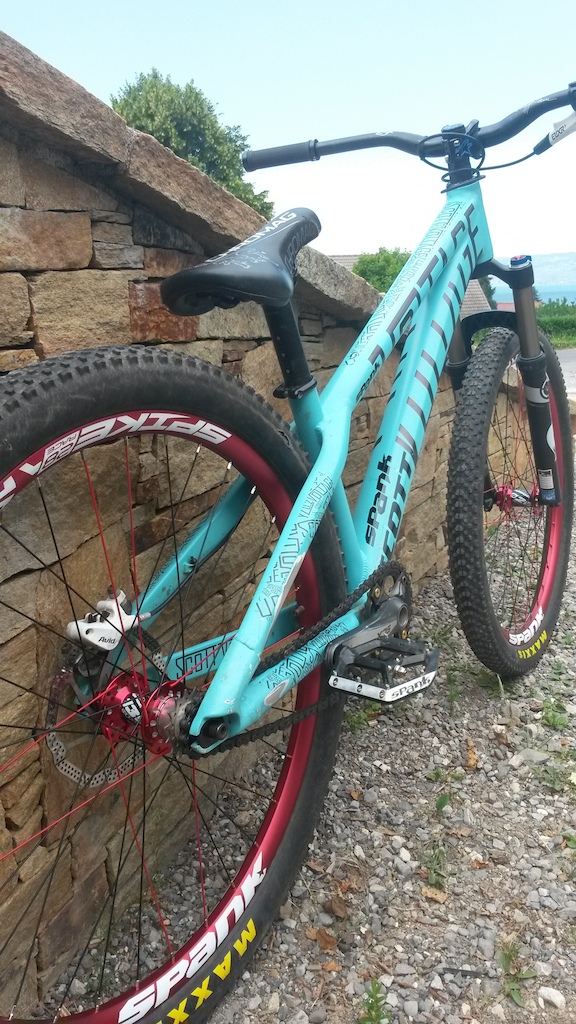 Scott Voltage 2014 with spank spike components