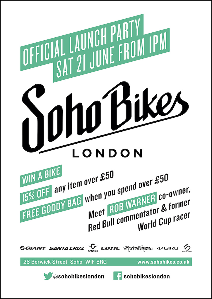 Soho Bikes, 26 Berwick Street, Soho, London, W1F 8RG