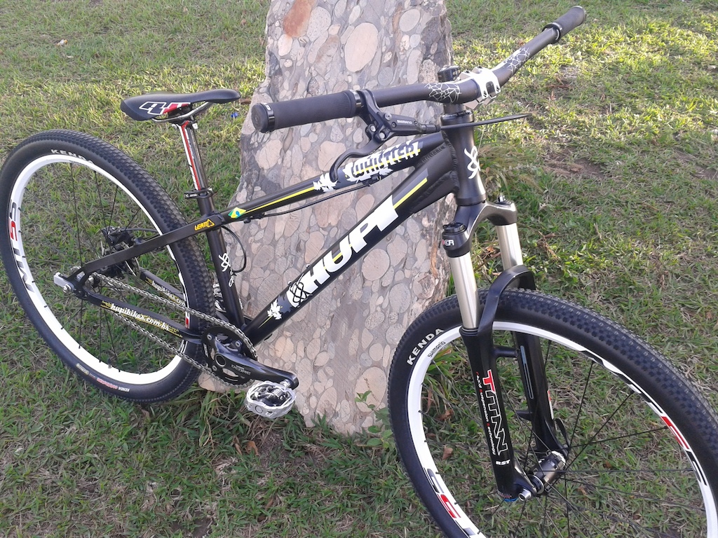 New Bicycle for bmx race MTB cross hupi Whistler single speed. Pro handlebar, Funn stem