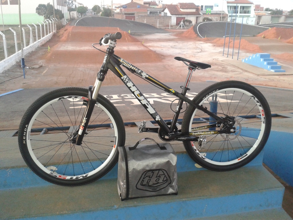 New Bicycle for bmx race MTB cross hupi Whistler single speed Test day