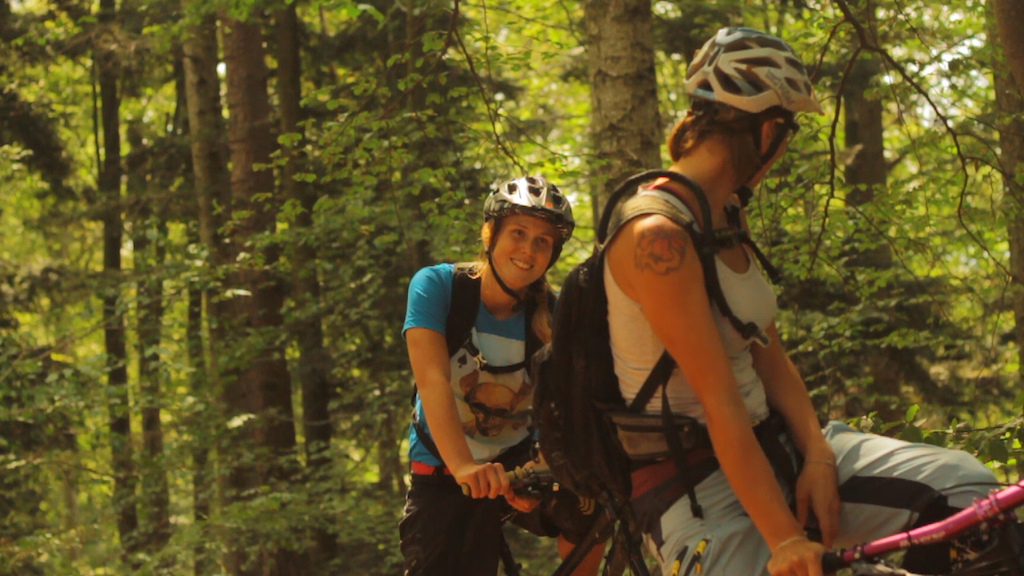 Ripping trails with the Banshee girls