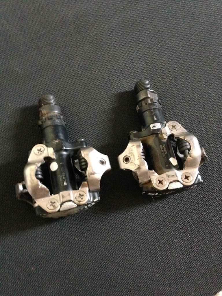0 SHIMANO M520 CLIPLESS PEDALS