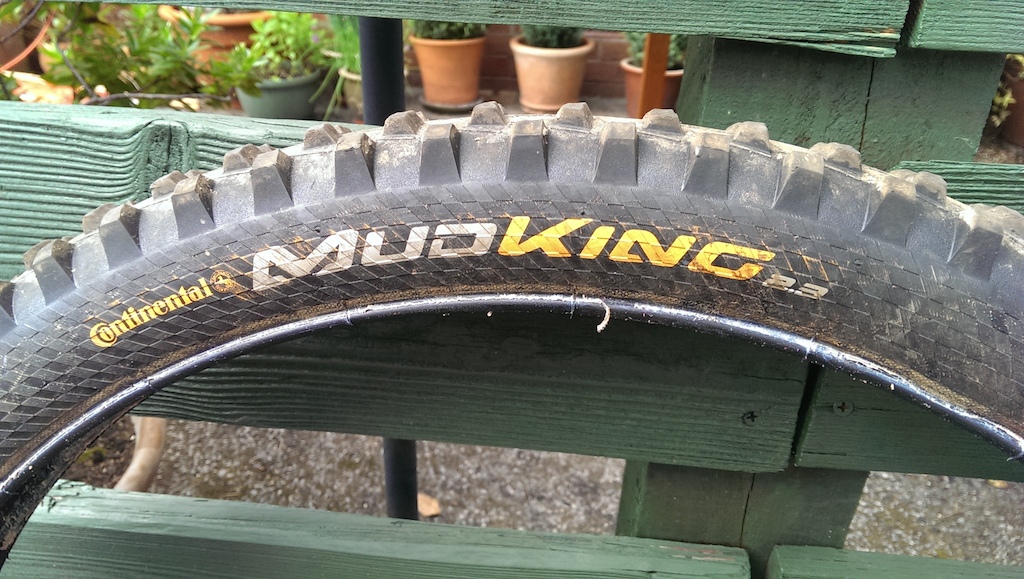 2013 Continental Mud King 2.3 Tubeless NEARLY NEW