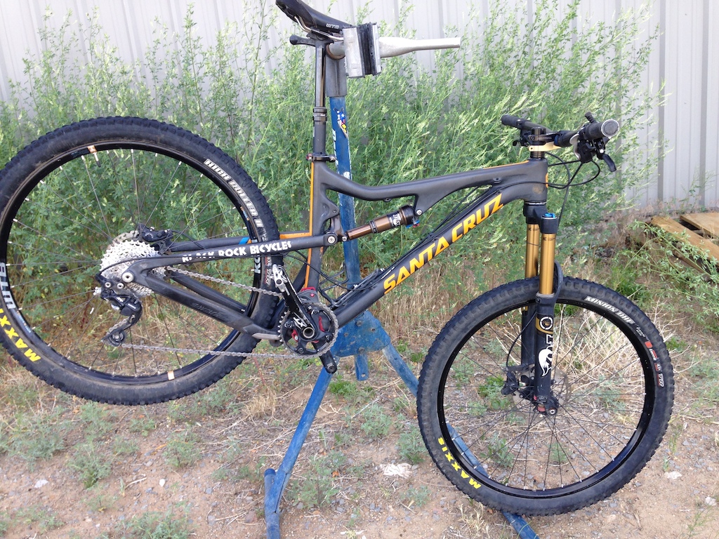 2014 santa cruz bronson carbon medium complete bike