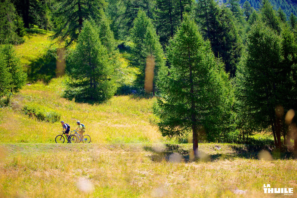 Warming up with a nice uphill