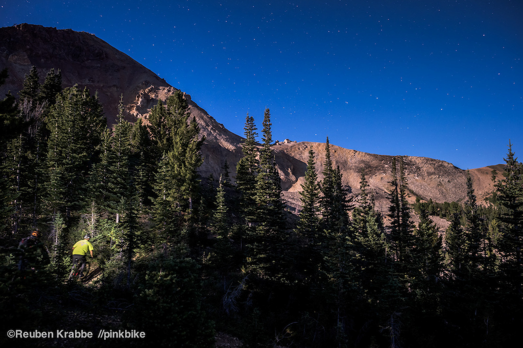 Chilcotins by Moonlight. From behind the scenes of a Coast Mountain Culture shoot in collaboration with Norco Bikes