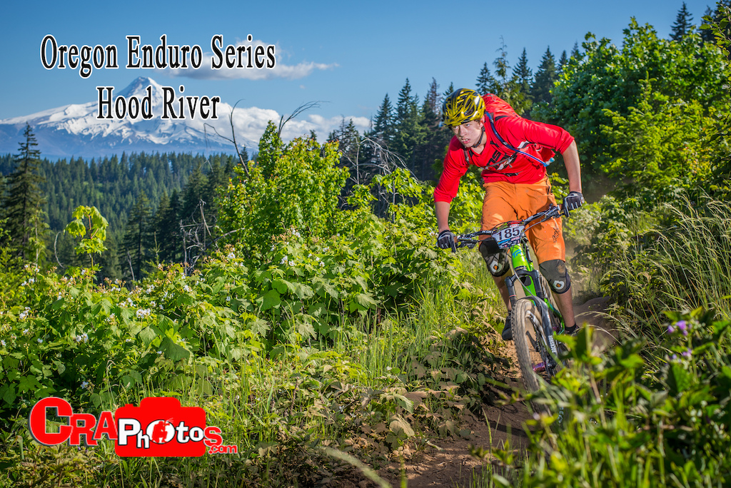 Stage 1 of the Oregon Enduro Series at Hood River, OR.
