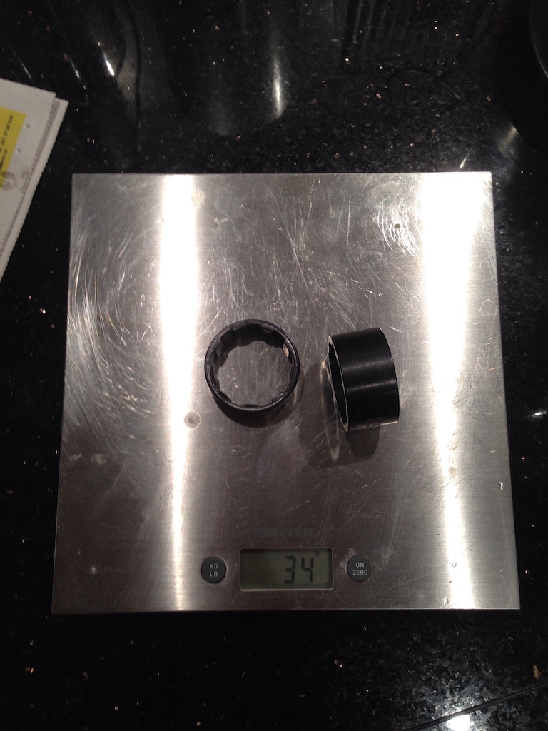Original Singlespeed Spacers from Sixpack, 13mm and 20mm, 34 grams