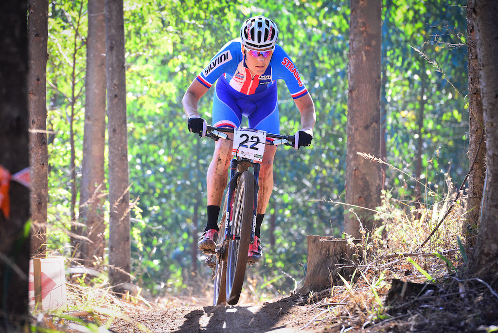 Courtesy of a dominant final third Czech Republic star Jaroslav Kulhavy was able to avoid any late charge from the rest of the field as he powered his way to his maiden UCI MTB Marathon World Championship title at the Cascades MTB Park on Sunday.