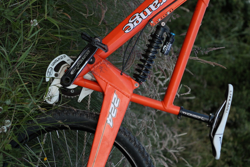 0 Orange 224 downhill Bike 17inch