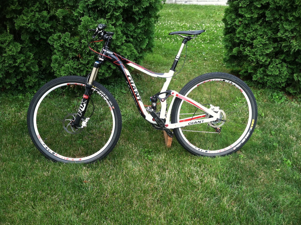 2013 Giant Trance X 29er 1 with upgrades