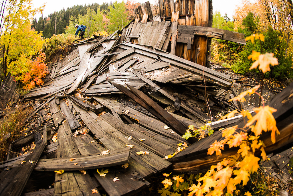 One of my favorite parts about Park City is all of the old mining ruins all over the place. I love imagining what it was like back then those guys were way tougher than us