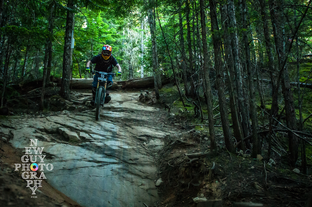 Phat Wednesday presented by Kokanee. July 9 -Schleyer, Lower Whistler DH fadeaway to Detroit Rock City. Photo Credit: New Guy Photography http://www.newguyphotography.com/