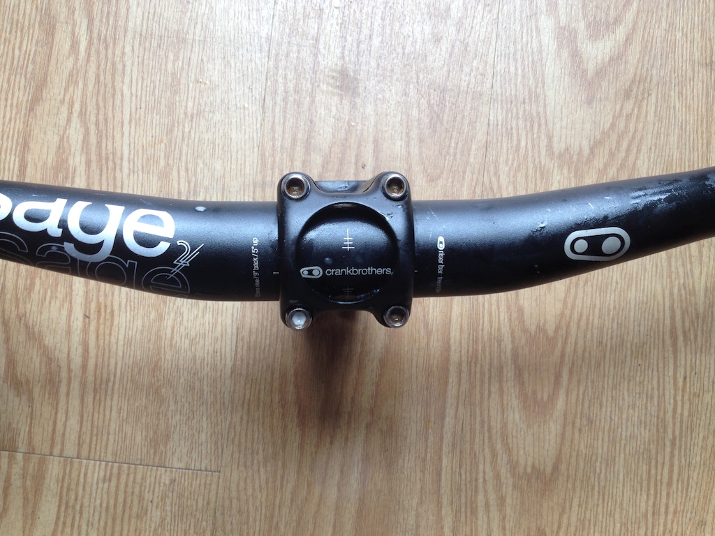 2014 Crank Brothers Sage 2 Freeride DH/AM bars 780mm and 60mm Kor