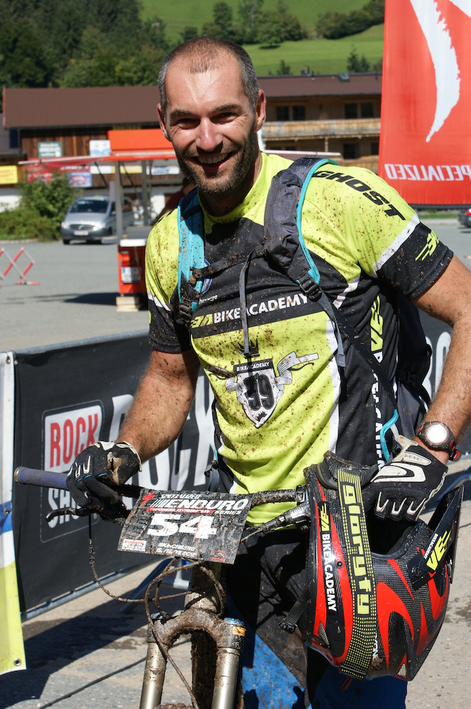 Kurt Exenberger about the Rookies Enduro Challenge, 10th August, 2014, Bikepark Serfaus-Fiss-Ladis / Tyrol / Austria. Foto: Trail Solutions